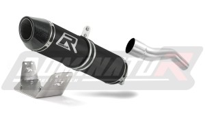 Triumph SPRINT 1050 ST 2005 - 2012 Schalldämpfer Auspuff HP2 SCHWARZ + dB killer