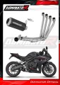 komplette Auspuffanlage mit Schalldämpfer DOMINATOR Full System GP schwarz passend für Honda CBR 650 R / EClutch 2024  2025 5
