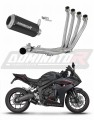 komplette Auspuffanlage mit Schalldämpfer DOMINATOR Full System GP schwarz passend für Honda CBR 650 R / EClutch 2024  2025 6