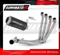 komplette Auspuffanlage mit Schalldämpfer DOMINATOR Full System GP schwarz passend für Ho