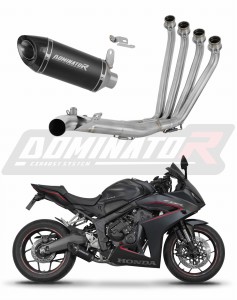 Honda CB 650 R  / E-Clutch 2024 - 2025 Auspuffanlagen Schalldämpfer HP8 BLACK + dB killer