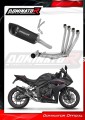 komplette Auspuffanlage mit Schalldämpfer DOMINATOR Full System HP6 schwarz passend für Honda CB 650 R / EClutch 2024  2025 5
