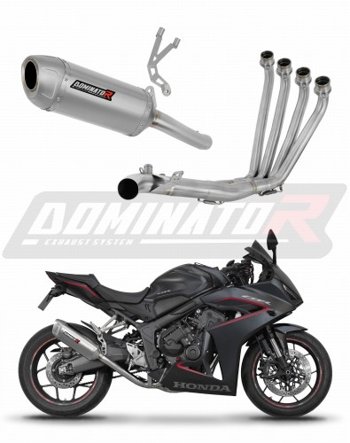kompletny układ wydechowy z tłumikiem DOMINATOR Full System S6 pasujący do motocykla Honda CB 650 R / E-Clutch 2024 - 2025 6
