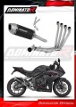 komplette Auspuffanlage mit Schalldämpfer DOMINATOR Full System S6 schwarz passend für Honda CB 650 R / EClutch 2024  2025 5