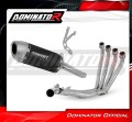 komplette Auspuffanlage mit Schalldämpfer DOMINATOR Full System S6 schwarz passend für Ho