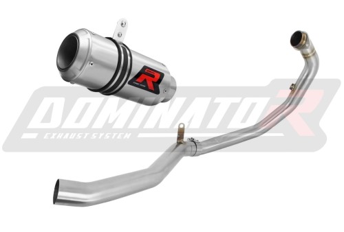 kompletny układ wydechowy z tłumikiem DOMINATOR Full System GP pasujący do motocykla Husqvarna Svartpilen 401 2020 - 2023