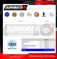 Auspuff Schalldämpfer DOMINATOR GP schwarz passend für Husqvarna Svartpilen 401 2020  2023 2
