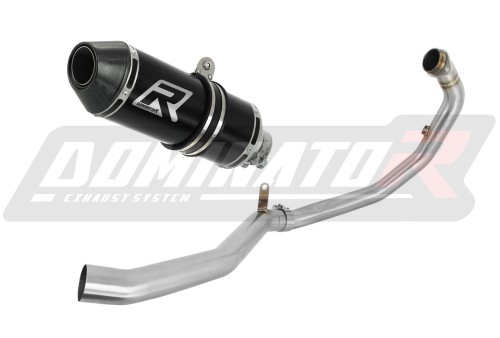 komplette Auspuffanlage mit Schalldämpfer DOMINATOR Full System HP3 schwarz passend für Husqvarna Vitpilen 401 2020  2023