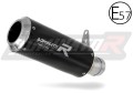 Auspuff Schalldämpfer DOMINATOR homologiert GP schwarz passend für Yamaha MT 10 2016  2020 3