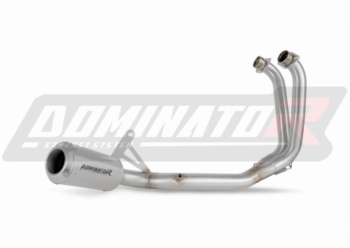 kompletny układ wydechowy z tłumikiem DOMINATOR Full System GPS pasujący do motocykla Aprilia Tuono 457 2024 - 2025