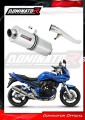 Auspuff Schalldämpfer DOMINATOR homologiert OVAL passend für GSF 650 S BANDIT 2005  2006 2