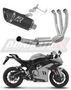 CF MOTO 675 SR-R 2024 - 2026 Auspuffanlagen Schalldämpfer HP8 SCHWARZ + dB killer