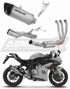 CF MOTO 675 SR-R 2024 - 2026 Auspuffanlagen Schalldämpfer Titan HP6 + dB killer
