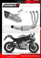 komplette Auspuffanlage mit Schalldämpfer DOMINATOR Full System Titan HP8 passend für CF MOTO 675 SRR 2024  2026 2