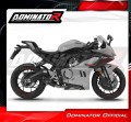 complete exhaust system with muffler DOMINATOR Full System HP8 BLACK fits to CF MOTO 675 SRR 2024  2026 5