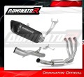 komplette Auspuffanlage mit Schalldämpfer DOMINATOR Full System HP6 schwarz passend für CF MOTO 675 SRR 2024  2026 3