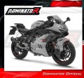 komplette Auspuffanlage mit Schalldämpfer DOMINATOR Full System HP6 schwarz passend für CF MOTO 675 SRR 2024  2026 6