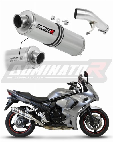 wydech tłumik DOMINATOR Homologowany Okrągły pasujący do motocykla Suzuki GSX 1250 FA 2010 - 2016