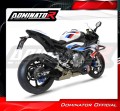 exhaust muffler DOMINATOR HP6 BLACK fits to BMW S1000RR 2019  2026 3