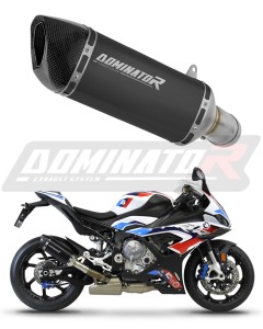 BMW M1000RR 2020 - 2024 Schalldämpfer Auspuff HP6 BLACK + dB killer medium