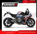 BMW M1000RR 2020 -2024 Full  Exhaust System  Muffler Auspuff Sportauspuff Silencer Echappement Silencieux Scarico Scarichi Escape Collector Manifold Wydech Tłumik  HP6 BLACK DOMINATOR 3