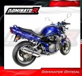 Auspuff Schalldämpfer DOMINATOR homologiert rund passend für GSF 1200 BANDIT 2001  2005 4