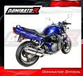 Auspuff Schalldämpfer DOMINATOR homologiert OVAL passend für GSF 1200 BANDIT 2001  2005 4