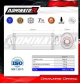 Auspuff Schalldämpfer DOMINATOR homologiert OVAL passend für GSF 1200 BANDIT 2001  2005 5