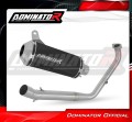 kompletny układ wydechowy z tłumikiem DOMINATOR Full System OV G2 CZARNY pasujący do motocykla Yamaha MT 125 2021 - 2024 3
