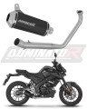 kompletny układ wydechowy z tłumikiem DOMINATOR Full System OV G2 CZARNY pasujący do motocykla Yamaha MT 125 2020