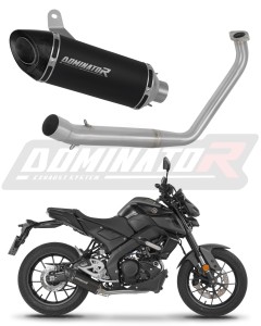Yamaha MT 125 2020 Auspuffanlagen Schalldämpfer HP8 SCHWARZ + dB killer