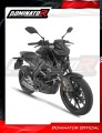 kompletny układ wydechowy z tłumikiem DOMINATOR Full System Tytanowy HP8 pasujący do motocykla Yamaha MT 125 2020  6