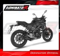 kompletny układ wydechowy z tłumikiem DOMINATOR Full System HP8 CZARNY pasujący do motocykla Yamaha MT 125 2020  4