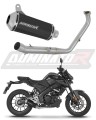 complete exhaust system with muffler DOMINATOR Full System OV G2 BLACK fits to Yamaha MT 125 2024  2026