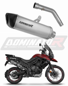 Triumph Tiger 800 XCA 2018 - 2020 Schalldämpfer Auspuff Titan HP6 + dB killer