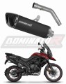 Auspuff Schalldämpfer DOMINATOR HP6 schwarz passend für Triumph Tiger 800 XCA 2018  2020