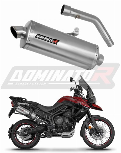 Auspuff Schalldämpfer DOMINATOR P7 passend für Triumph Tiger 800 XCA 2018  2020