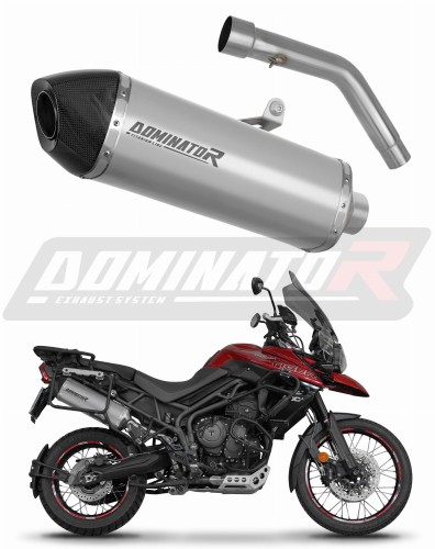 Auspuff Schalldämpfer DOMINATOR Titan HP7 passend für Triumph Tiger 800 XCA 2018  2020