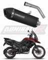Auspuff Schalldämpfer DOMINATOR HP7 schwarz passend für Triumph Tiger 800 XCA 2018  2020
