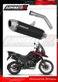 wydech tłumik DOMINATOR S6 CZARNY pasujący do motocykla Triumph Tiger 800 XCA 2018 - 2020 2