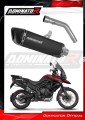 Auspuff Schalldämpfer DOMINATOR HP6 schwarz passend für Triumph Tiger 800 XCA 2018  2020 2