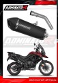 Auspuff Schalldämpfer DOMINATOR HP7 schwarz passend für Triumph Tiger 800 XCA 2018  2020 2
