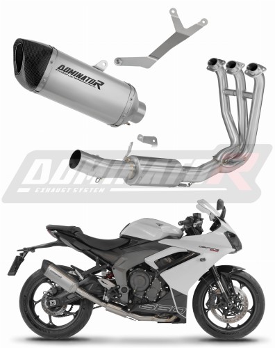 wydech tłumik DOMINATOR Tytanowy HP6 pasujący do motocykla Triumph Daytona 660 2024 - 2026