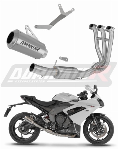Auspuff Schalldämpfer DOMINATOR GPS passend für Triumph Daytona 660 2024  2026