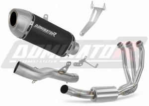 CF MOTO 675 NK 2024 - 2026 Auspuffanlagen Schalldämpfer S6 SCHWARZ + dB killer