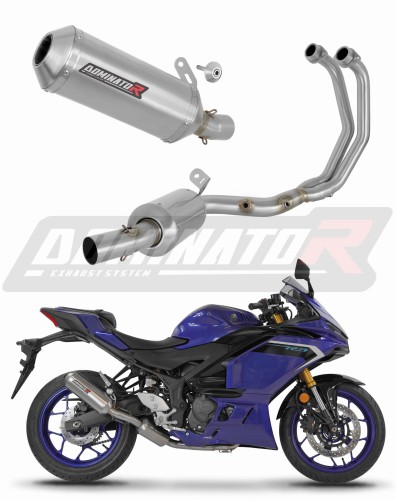 komplette Auspuffanlage mit Schalldämpfer DOMINATOR Full System OV G2 passend für Yamaha YZFR3 2025  2026