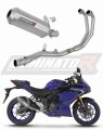 kompletny układ wydechowy z tłumikiem DOMINATOR Full System OV G2 pasujący do motocykla Yamaha YZF-R3 2025 - 2026