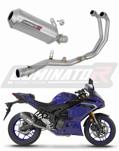 komplette Auspuffanlage mit Schalldämpfer DOMINATOR Full System OV G2 passend für Yamaha YZFR3 2025  2026