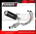 komplette Auspuffanlage mit Schalldämpfer DOMINATOR Full System OV G2 schwarz passend für Yamaha YZFR3 2025  2026 3