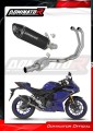 komplette Auspuffanlage mit Schalldämpfer DOMINATOR Full System HP8 schwarz passend für Yamaha YZFR3 2025  2026 2